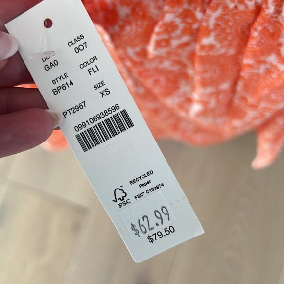 J Crew new with tags XS top $75 - Picture 4 of 4